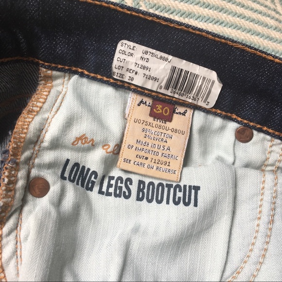 7 For All Mankind Long Legs Bootcut Denim Jeans - Picture 4 of 8
